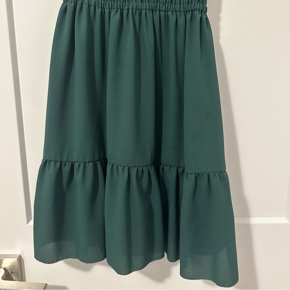 Aritzia Wilfred Forest Green Effet Mini Dress Size XS Women’s - Picture 3 of 12